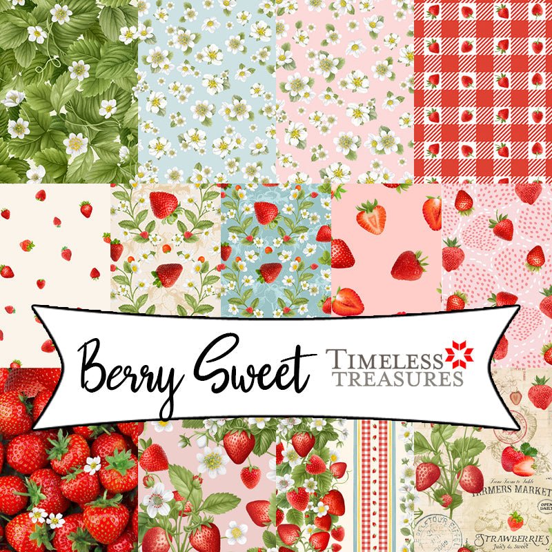 Berry Sweet from Timeless Treasures Fabrics - Fort Worth Fabric Studio