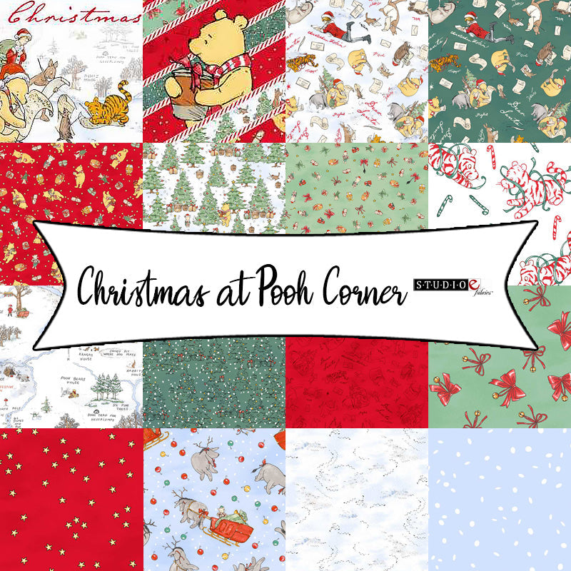 Christmas at Pooh Corner by W.A. Dodge for Studio E Fabrics - Fort Worth Fabric Studio
