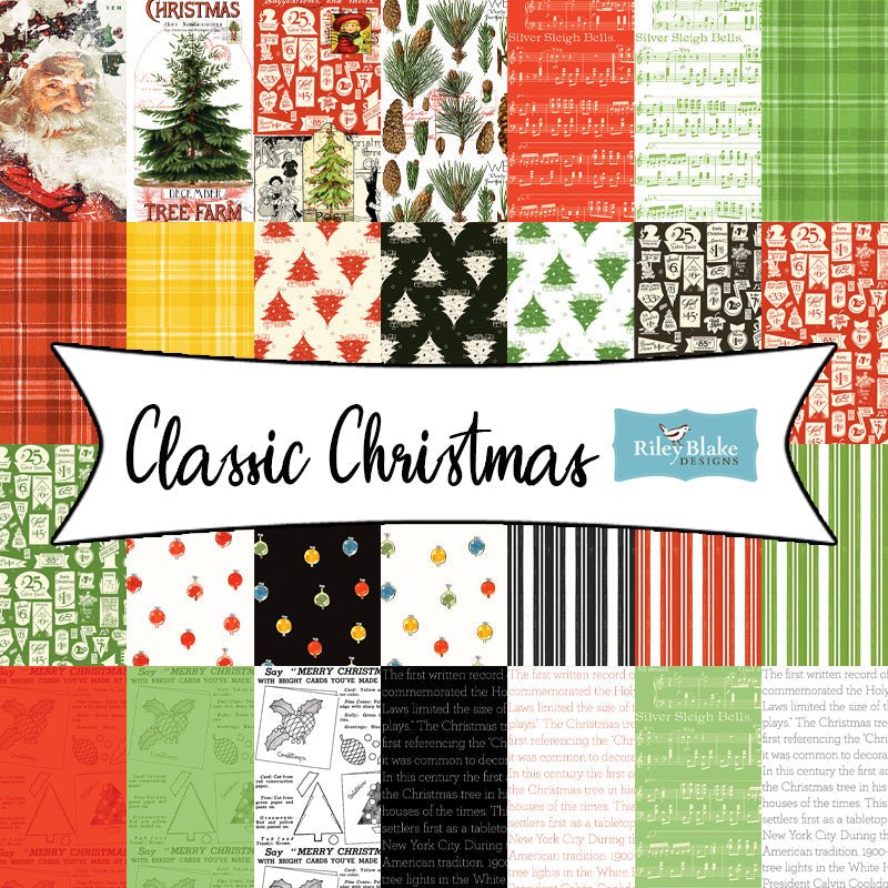 Classic Christmas by J. Wecker Frisch for Riley Blake Designs - Fort Worth Fabric Studio