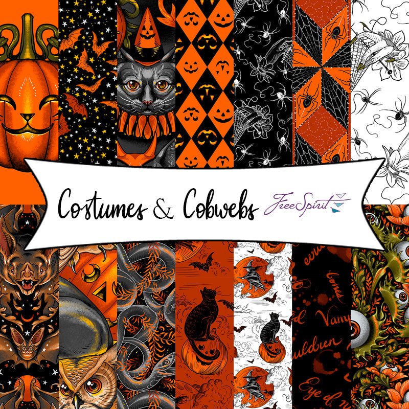 Costumes & Cobwebs by Club Hauer for Free Spirit Fabrics - Fort Worth Fabric Studio
