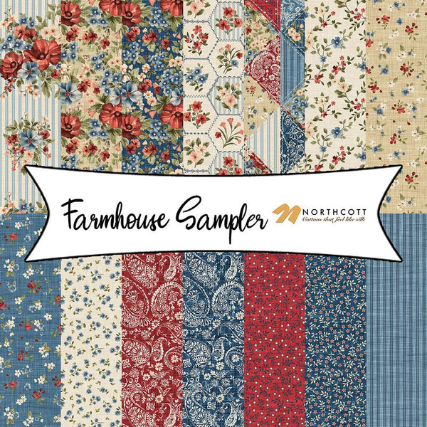 Farmhouse Sampler by Deborah Edwards for Northcott Fabrics - Fort Worth Fabric Studio
