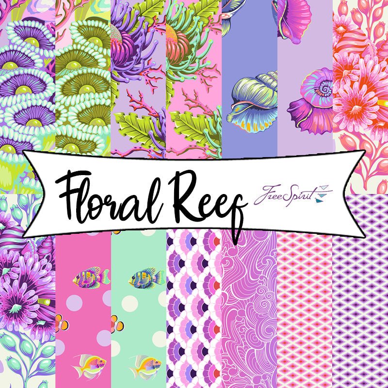 Floral Reef by Tula Pink for Free Spirit Fabrics - Fort Worth Fabric Studio