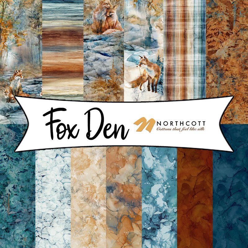 Fox Den by Deborah Edwards & Melanie Samra for Northcott Fabrics - Fort Worth Fabric Studio