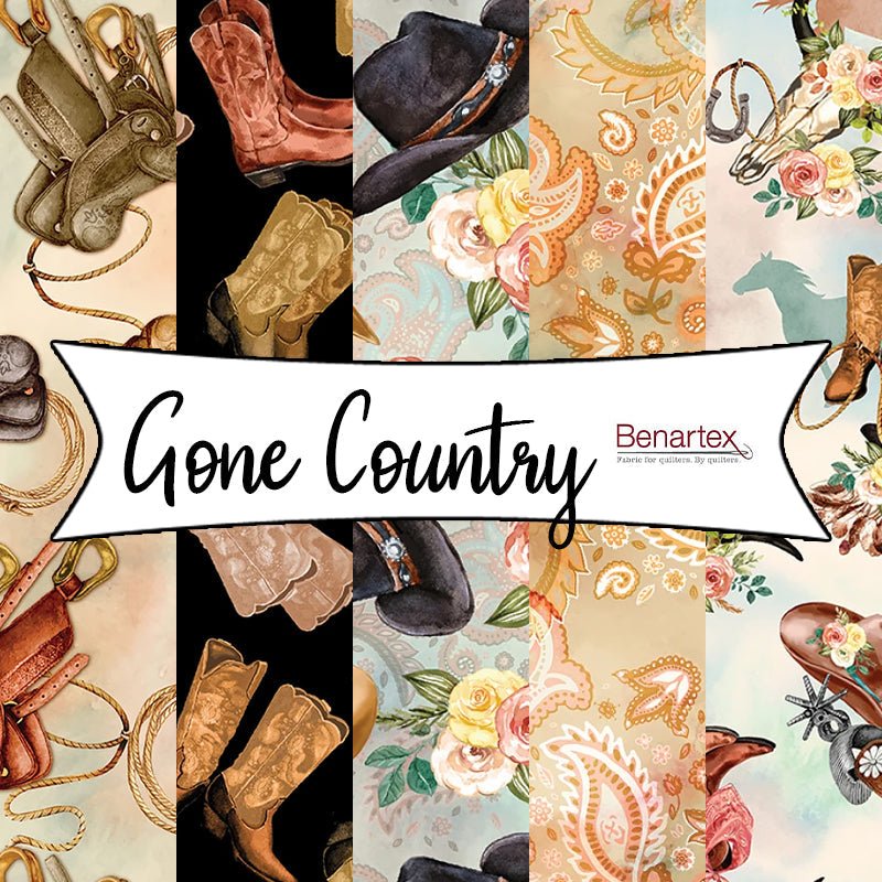 Gone Country by Nicole DeCamp for Benartex Fabrics - Fort Worth Fabric Studio