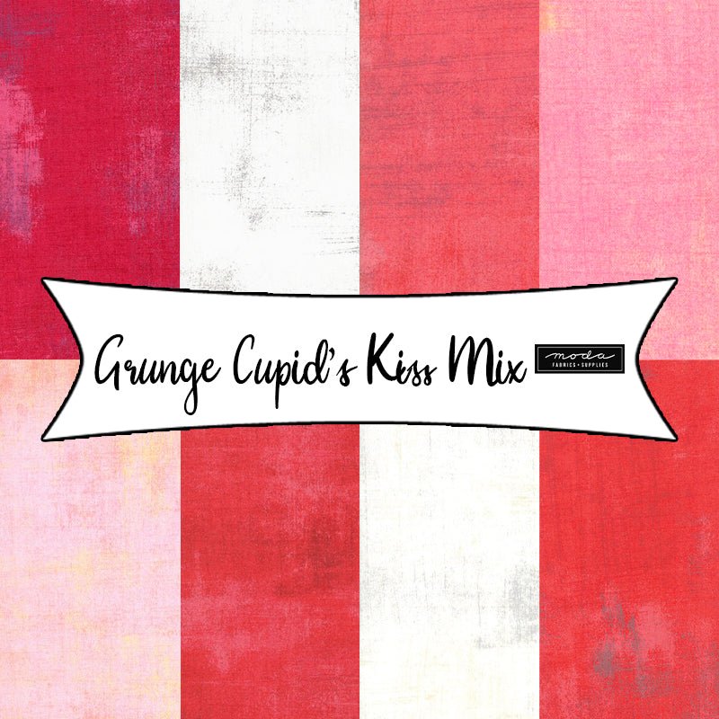 Grunge Cupid's Kiss Mix from Moda Fabrics - Fort Worth Fabric Studio