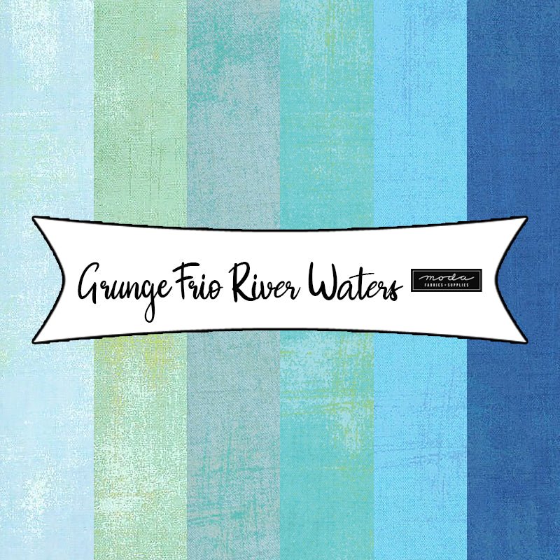 Grunge Frio River Waters by BasicGrey for Moda Fabrics - Fort Worth Fabric Studio
