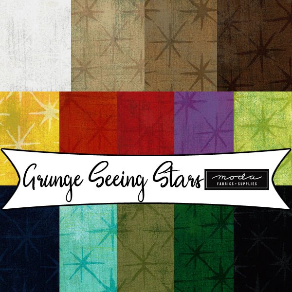 Grunge Seeing Stars from Moda Fabrics - Fort Worth Fabric Studio