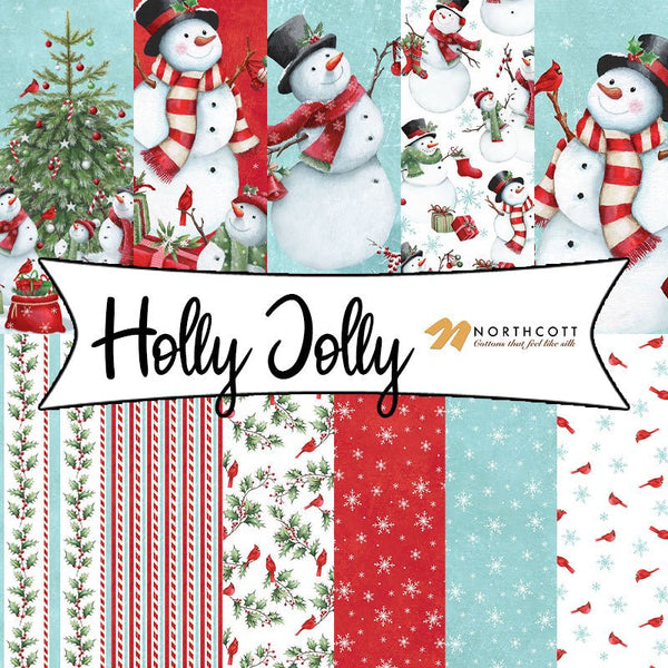 Holly Jolly by Emma Leach for Northcott Fabrics - Fort Worth Fabric Studio