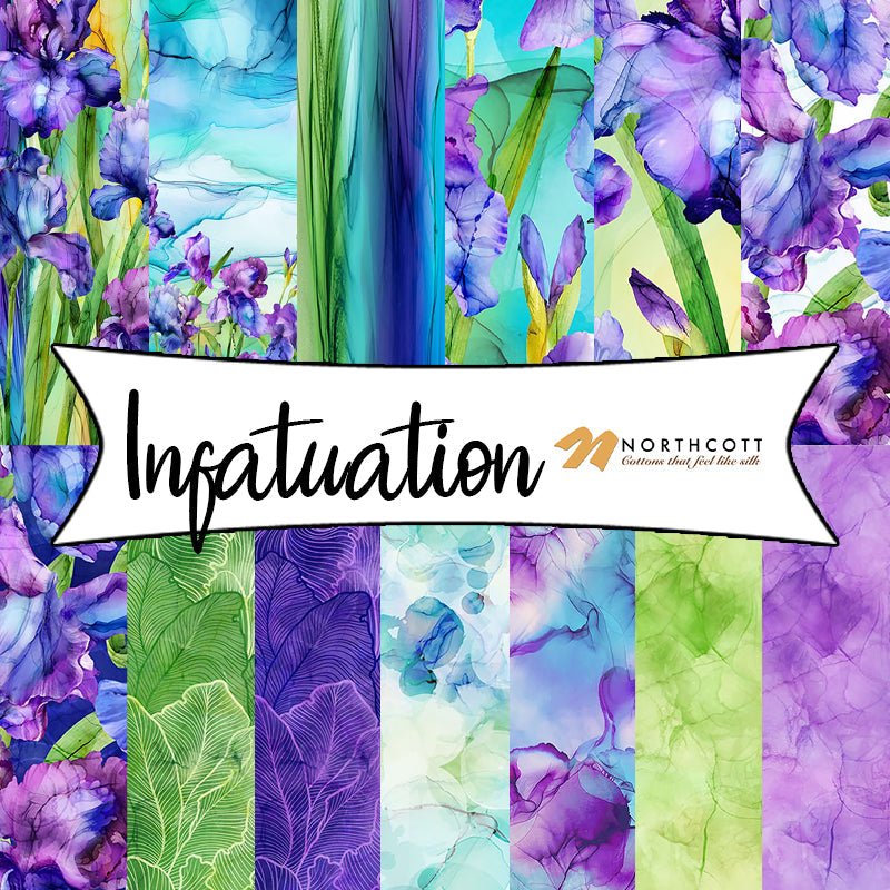 Infatuation by Deborah Edwards and Melanie Samra for Northcott Fabrics - Fort Worth Fabric Studio