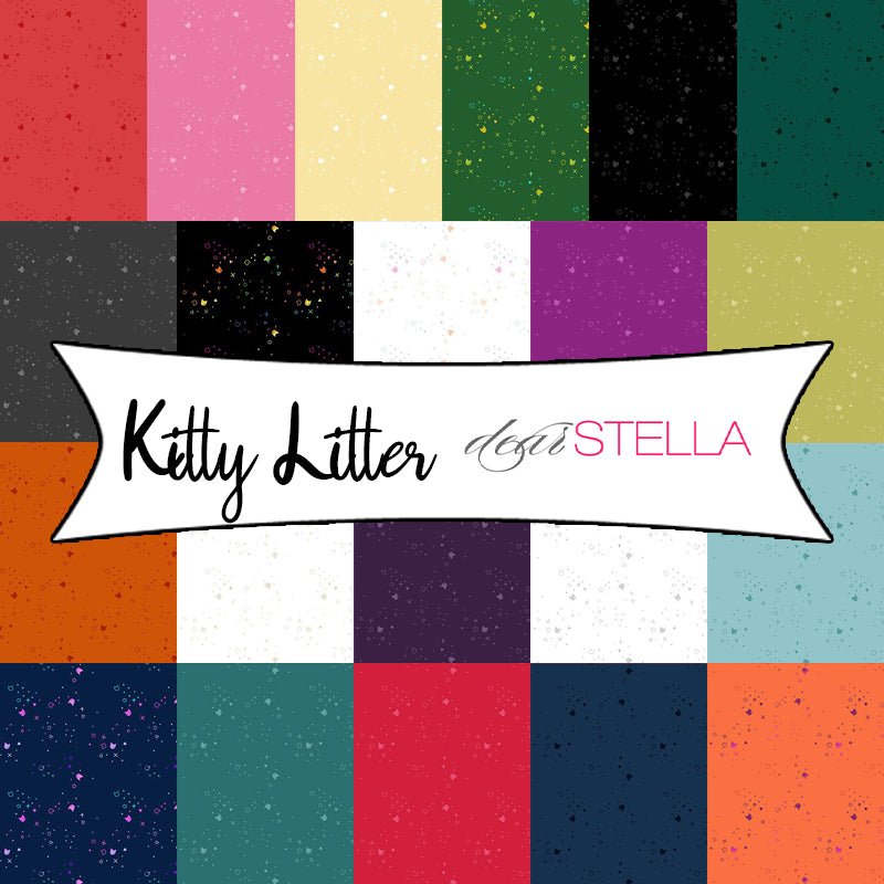 Kitty Litter by Pammie Jane for Dear Stella Design - Fort Worth Fabric Studio