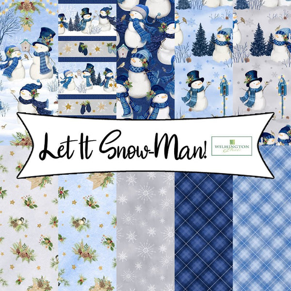 Let It Snow-Man! by Danielle Leone for Wilmington Prints - Fort Worth Fabric Studio