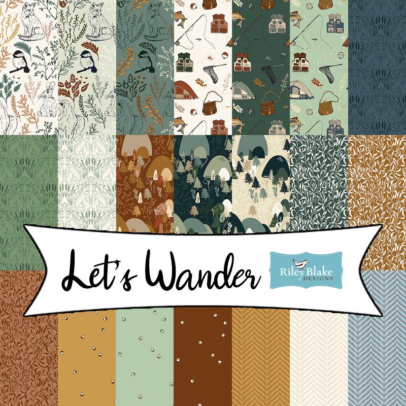Let's Wander by Casey Cometti for Riley Blake Designs - Fort Worth Fabric Studio