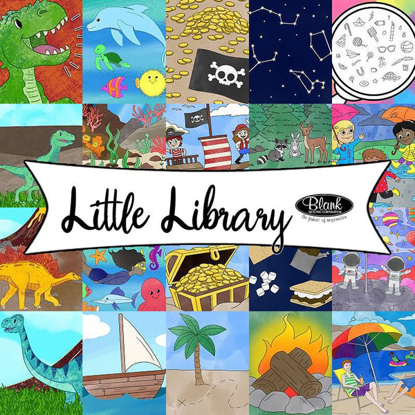 Little Library by Pencil & Ink Studios for Blank Quilting - Fort Worth Fabric Studio