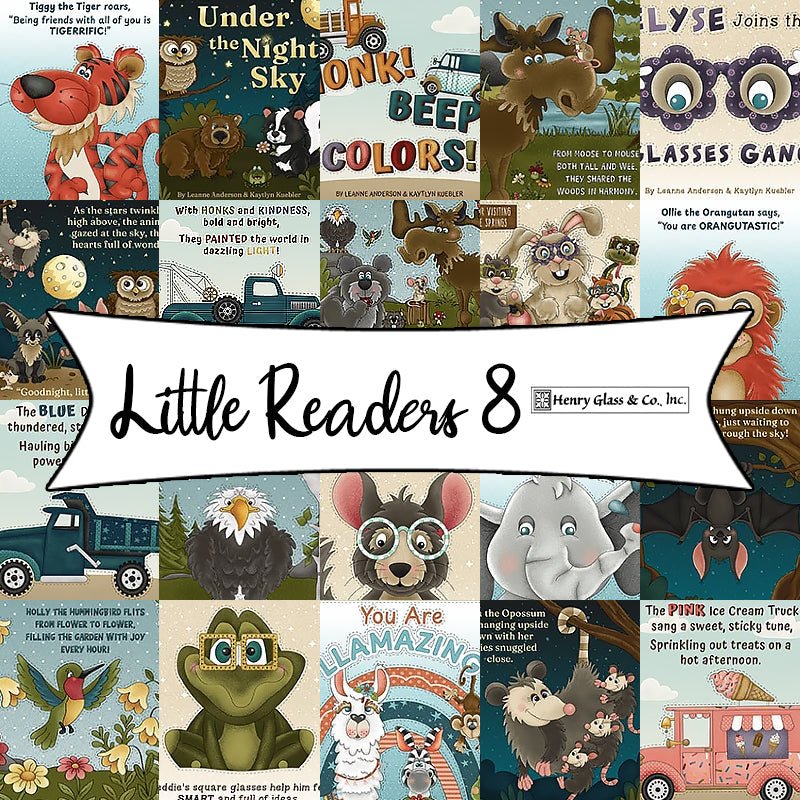 Little Readers 8 by Leanne Anderson & Kaytlyn Kuebler for Henry Glass Fabrics - Fort Worth Fabric Studio