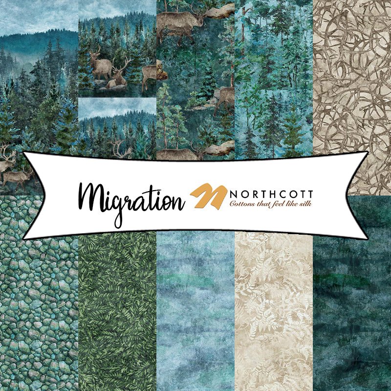 Migration by Linda Ludovico for Northcott Fabrics - Fort Worth Fabric Studio