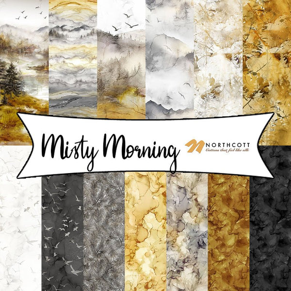 Misty Morning by Deborah Edwards & Melanie Samra for Northcott Fabrics - Fort Worth Fabric Studio