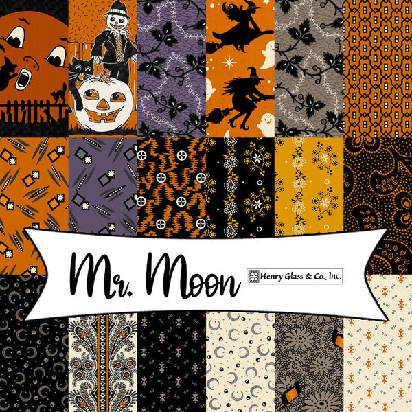 Mr. Moon by Hannah West for Henry Glass Fabrics - Fort Worth Fabric Studio