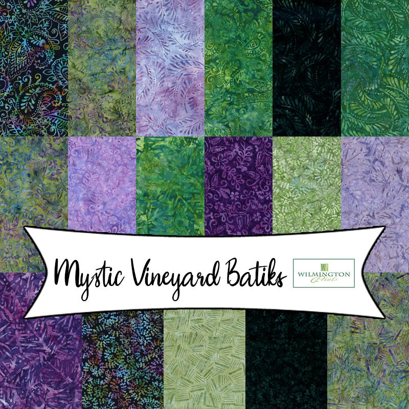Mystic Vineyard Batiks from Wilmington Prints - Fort Worth Fabric Studio