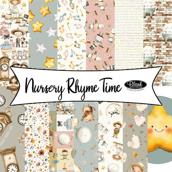Nursery Rhyme Time by Oleander Studio for Blank Quilting - Fort Worth Fabric Studio