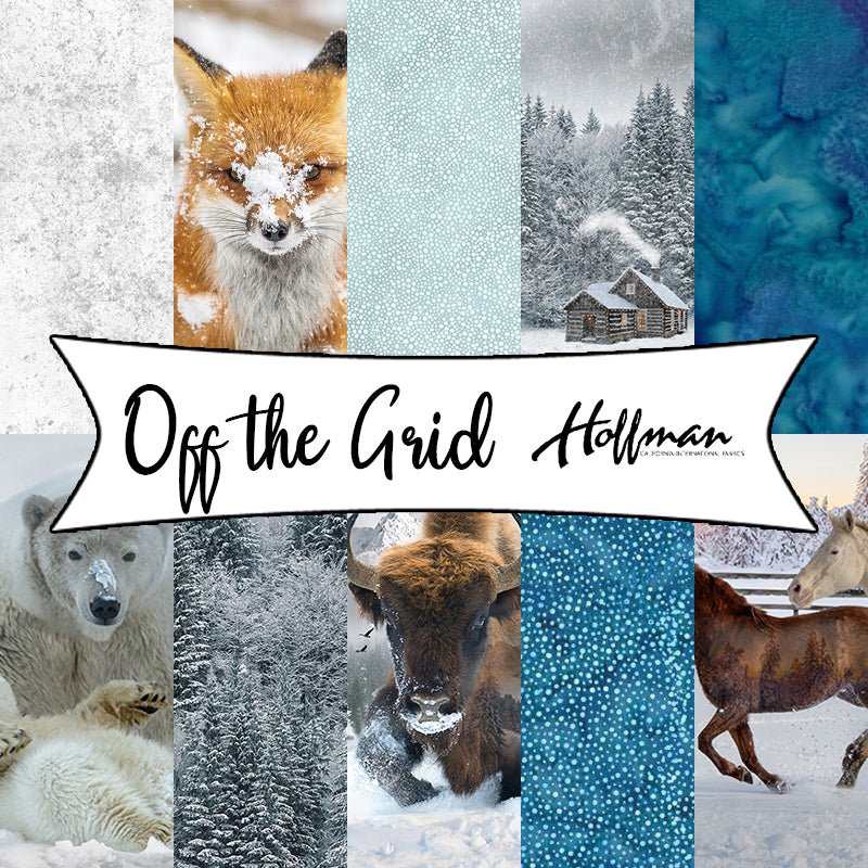 Off the Grid from Hoffman Fabrics - Fort Worth Fabric Studio