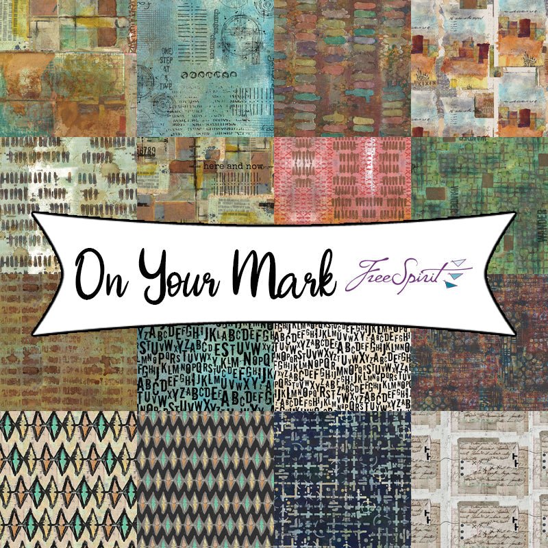 On Your Mark by Seth Apter for Free Spirit Fabrics - Fort Worth Fabric Studio