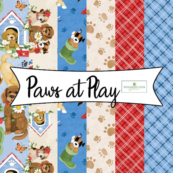 Paws at Play by Susan Winget for Wilmington Prints - Fort Worth Fabric Studio