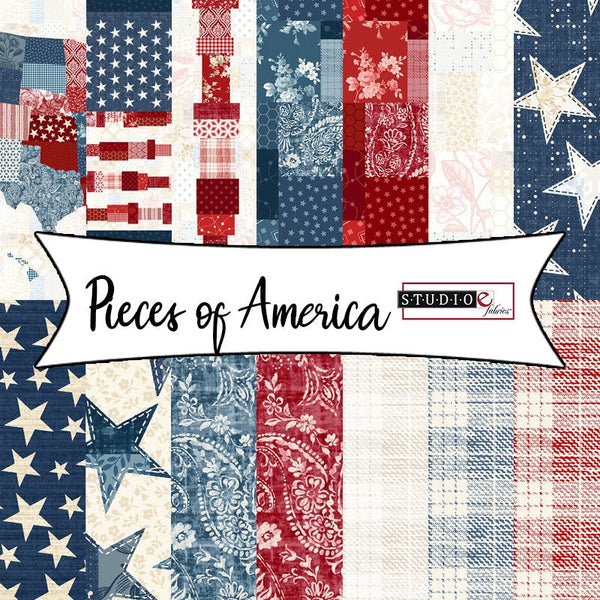 Pieces of America by Lilac Bee Designs for Studio E Fabrics - Fort Worth Fabric Studio