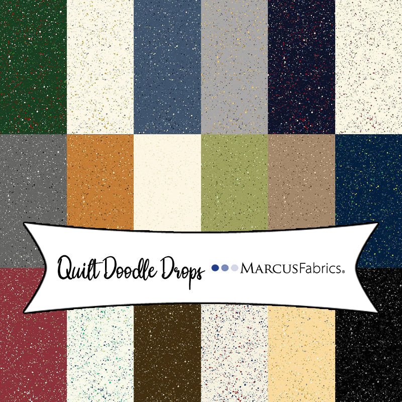 Quilt Doodle Drops by Cindy Staub for Marcus Fabrics - Fort Worth Fabric Studio