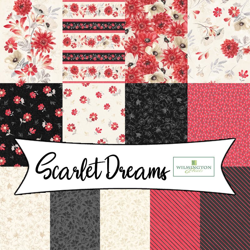 Scarlet Dreams by Beth Grove for Wilmington Prints - Fort Worth Fabric Studio