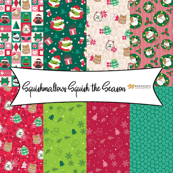 Squishmallows Squish the Season from Northcott Fabrics - Fort Worth Fabric Studio