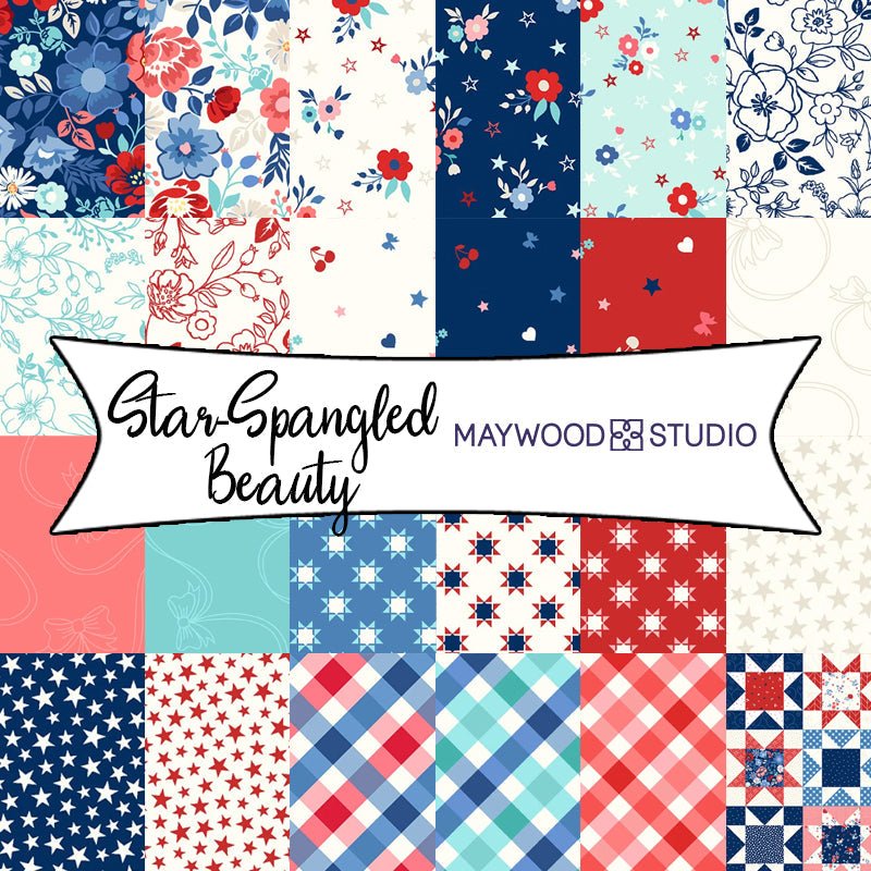 Star-Spangled Beauty by Kimberbell Design for Maywood Studio - Fort Worth Fabric Studio