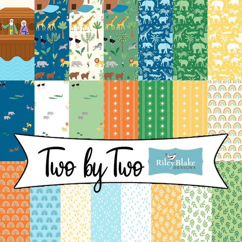 Two by Two by Cayla Naylor for Riley Blake Designs - Fort Worth Fabric Studio