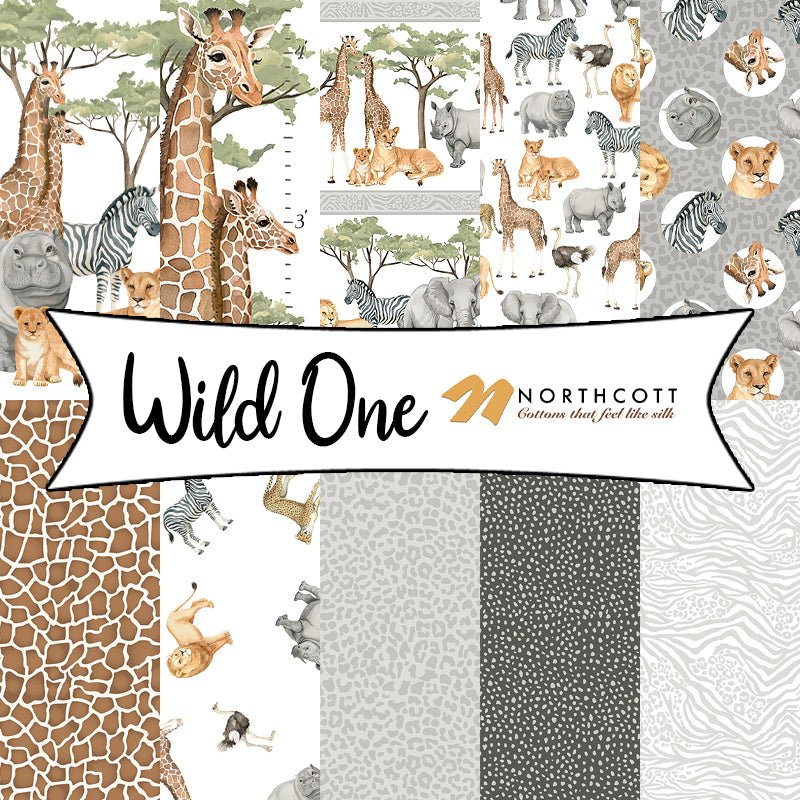 Wild One by Deborah Edwards for Northcott Fabrics - Fort Worth Fabric Studio
