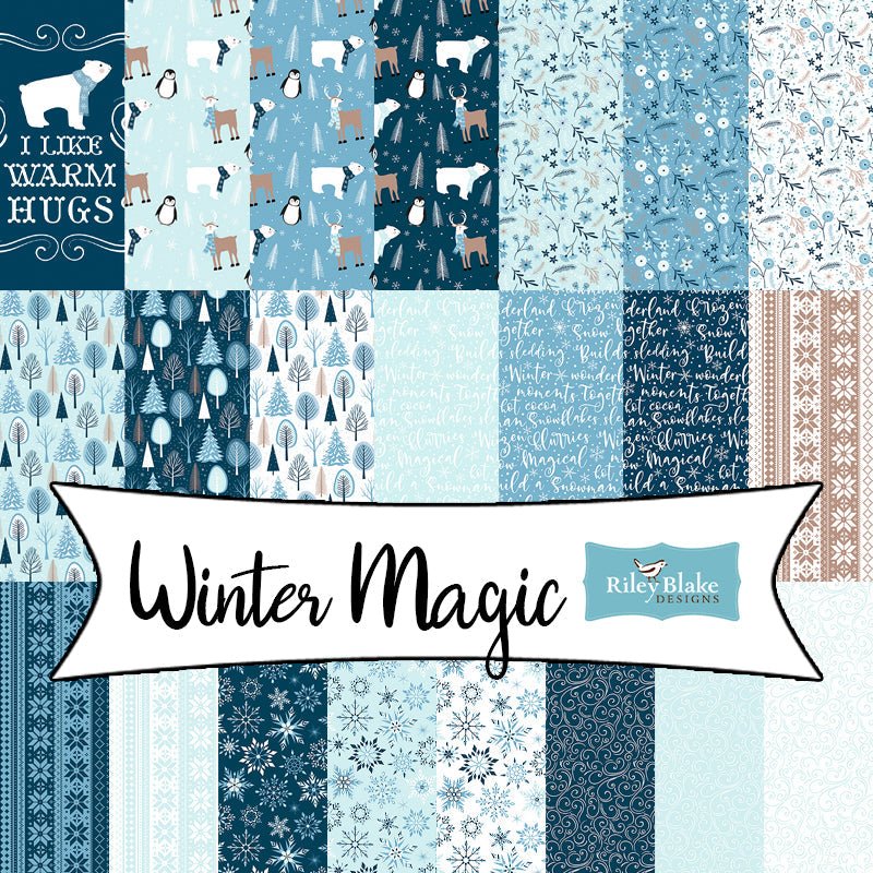 Winter Magic by Dani Mogstad for Riley Blake Designs - Fort Worth Fabric Studio
