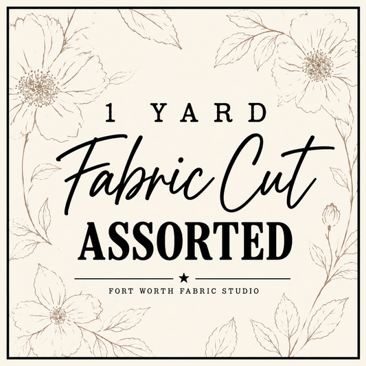 1-Yard Fabric Cut – Assorted - Fort Worth Fabric Studio from Fort Worth Fabric Studio