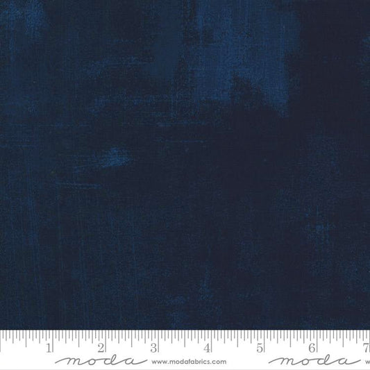 108" Wide Quilt Backing Grunge Basics True Blue - Moda from Fort Worth Fabric Studio