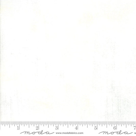 108" Wide Quilt Backing Grunge Basics White Paper Wide Backing by Moda