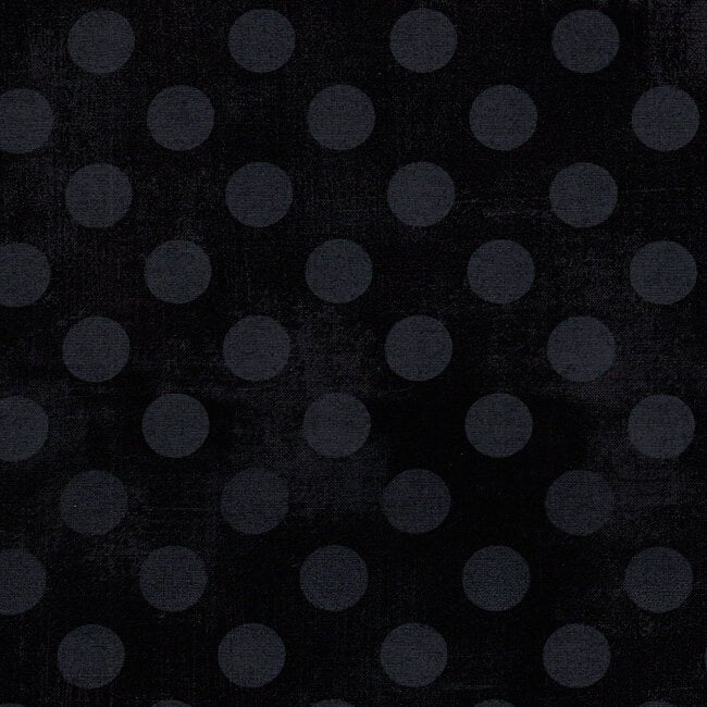 108" Wide Quilt Backing Grunge Hits the Spot Black Dress – Remnant 47″ × 108″