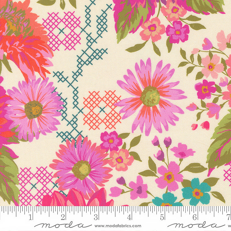 Parlor Happy Blooms Cream