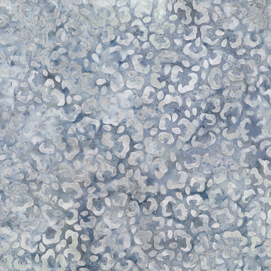Starlight Batiks Cheetah Prints Blue