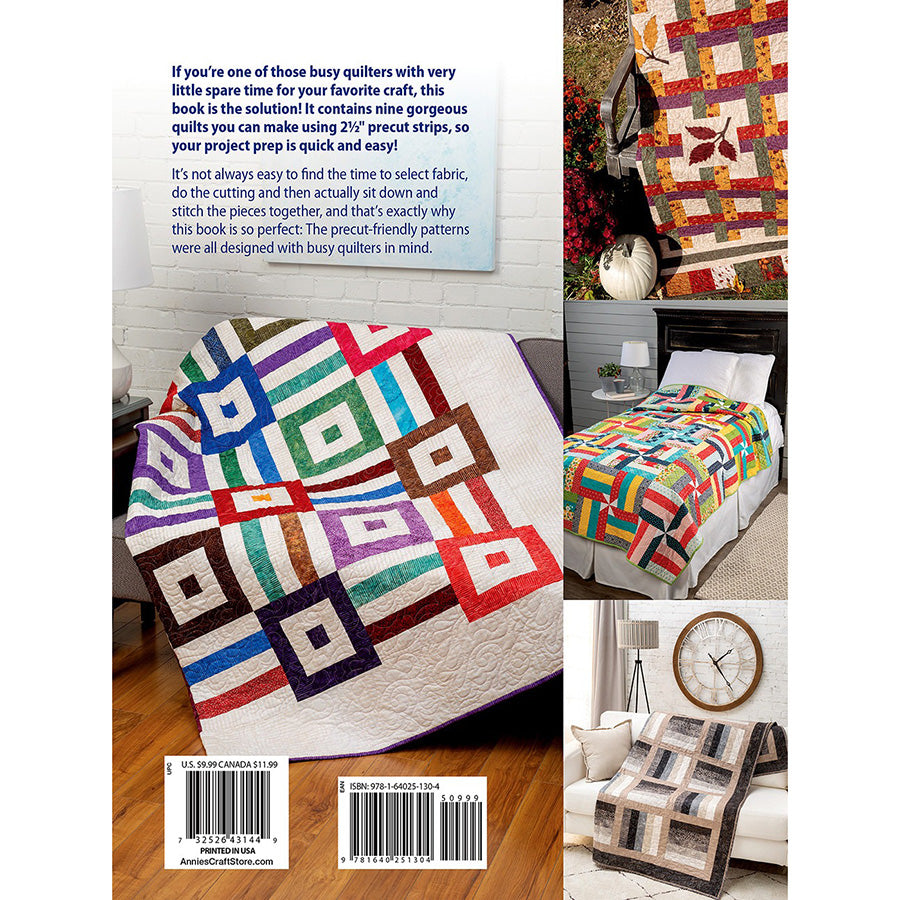 Time-Saving Quilts with 2 ½" Strips Quilt Pattern Book