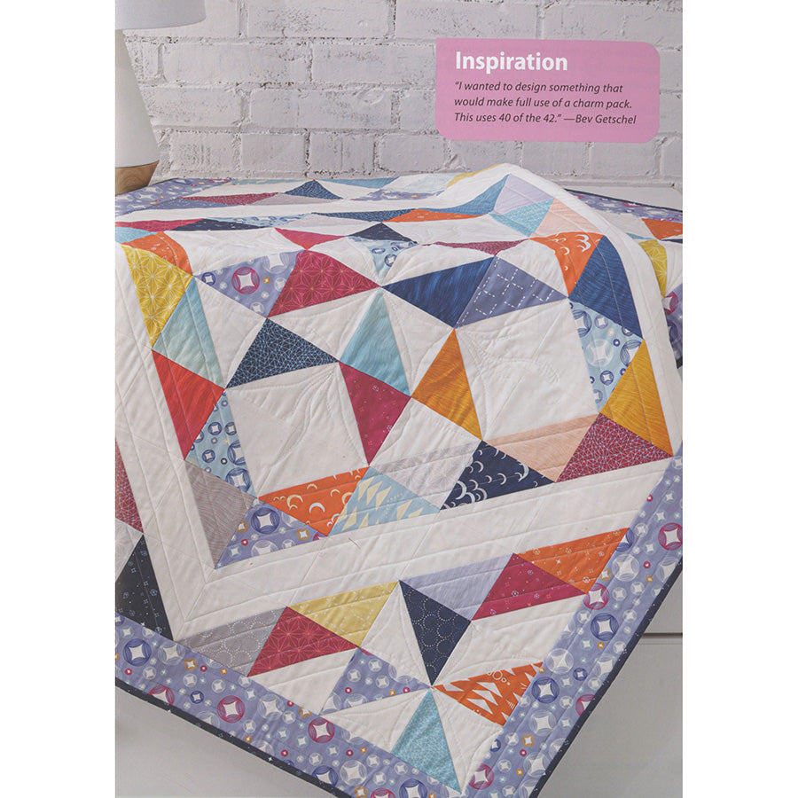 Time-Saving Charm Quilts Quilt Pattern Book