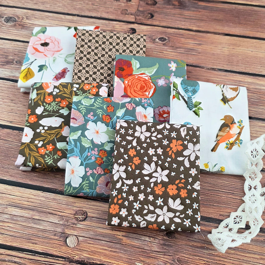 Winged Medley Fat Quarter Bundle from Riley Blake 7 Prints