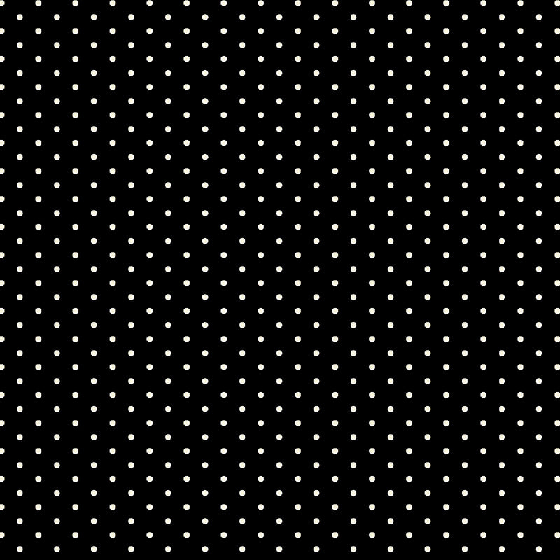 Prairie Chicks Dots Black/Cream