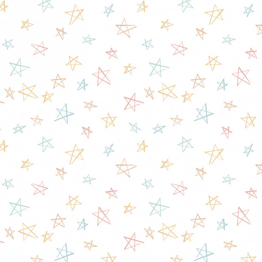 Boho Buddies Stars White