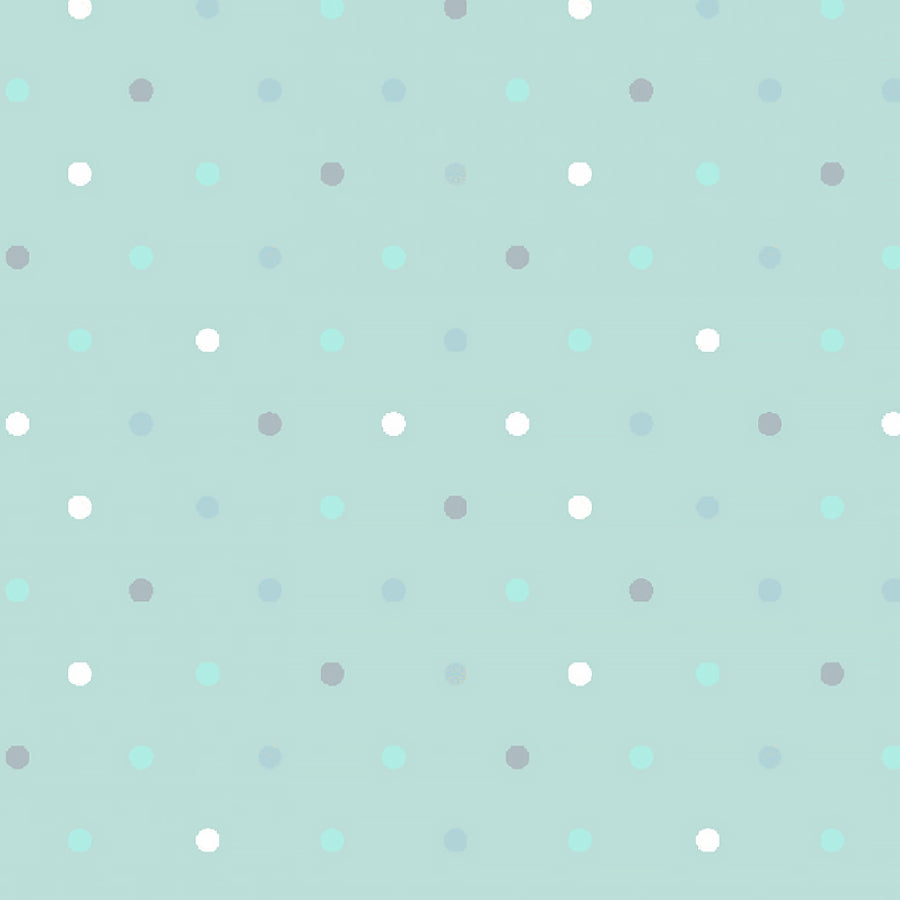 Boho Buddies Dots Light Teal