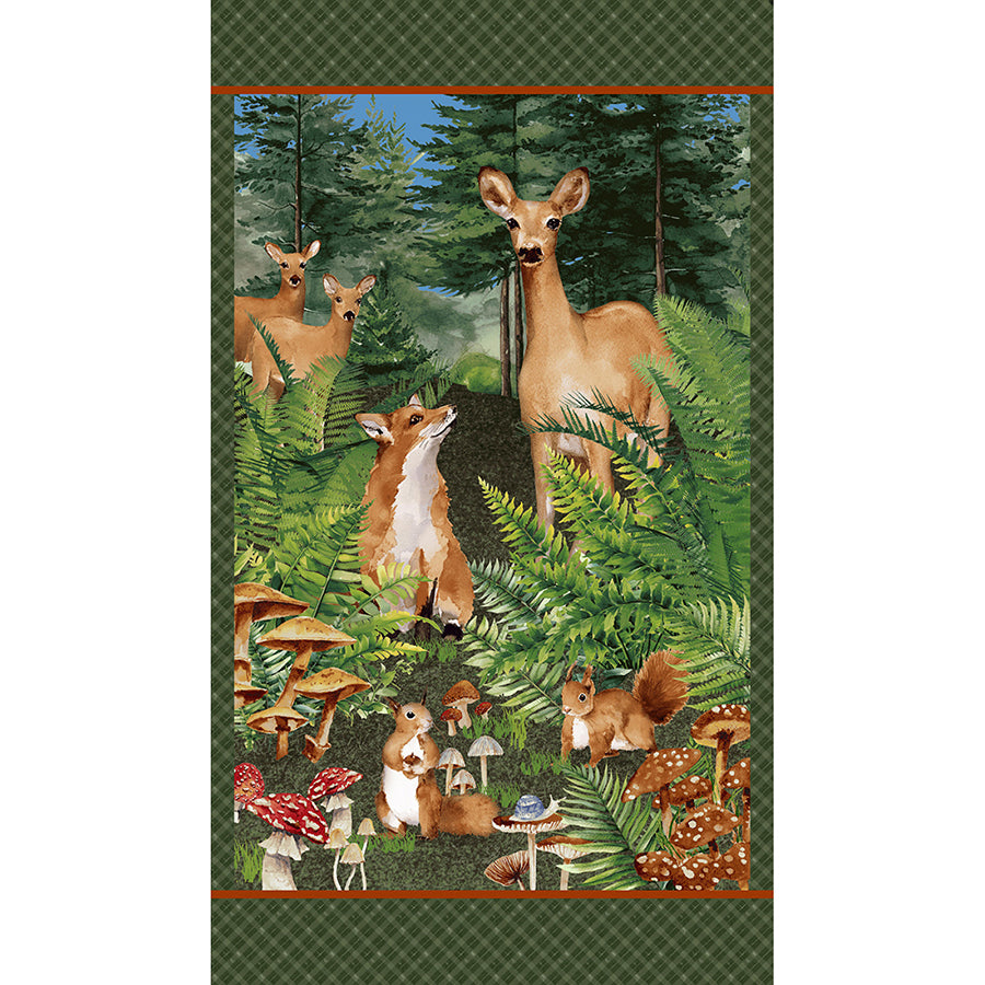 Forest Floor 24" Panel Multi