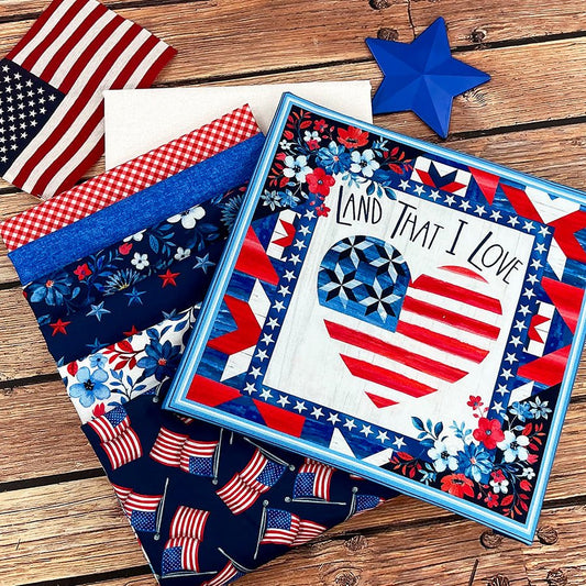 2026 Lone Star Liberty Quilt Kit from Fort Worth Fabric Studio - Fort Worth Fabric Studio from Fort Worth Fabric Studio