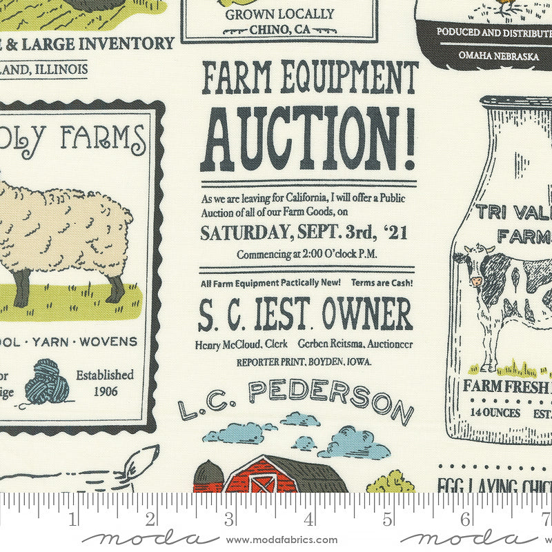 Farmstead Advertisements Porcelain