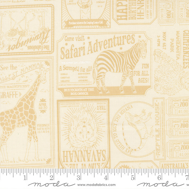 Animal Park Fun Text & Words Dove Natural